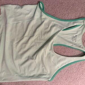 Athleta Light Green Racerback Tank